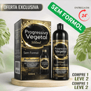 [COMPRE 1 LEVE 2] Progressiva Vegetal Botânico Natural 3 em 1 SEM FORMOL (Dura Até 6 Meses!) + BRINDE Especial - RoyalEssence